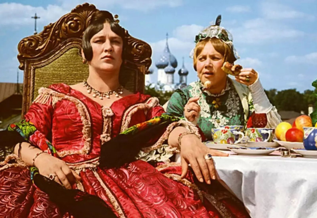 Кадр из х\ф «Женитьба Бальзаминова» (1964)