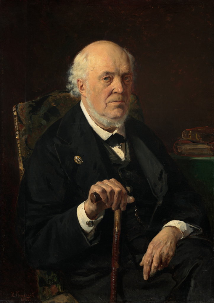 Владимир Маковский. «Портрет Е. И. Маковского», 1880 г. Третьяковская галерея