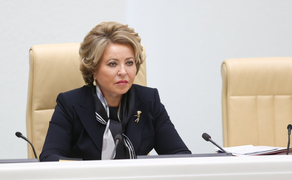 Председатель Совета Федерации Валентина Матвиенко. Фото: council.gov.ru (CC BY 4.0)###http://council.gov.ru/events/multimedia/photo/42646/