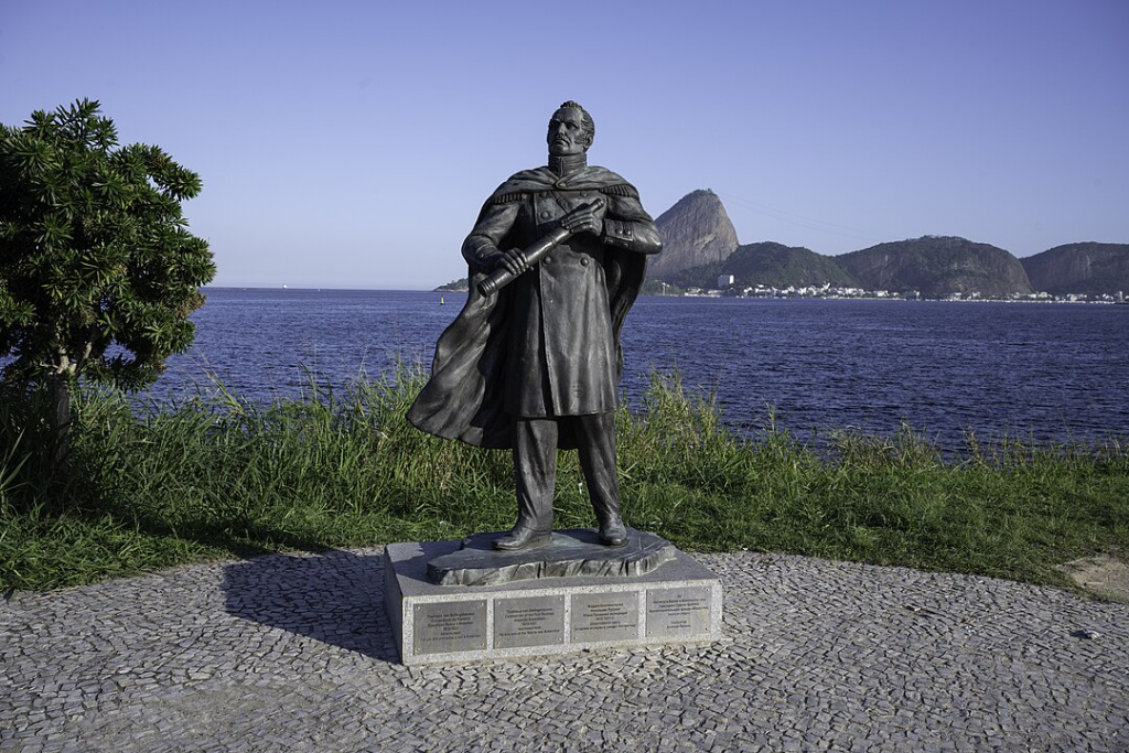 Памятник Беллинсгаузену в Рио-де-Жанейро. Фото: wikipedia.org###https://ru.wikipedia.org/wiki/%D0%91%D0%B5%D0%BB%D0%BB%D0%B8%D0%BD%D1%81%D0%B3%D0%B0%D1%83%D0%B7%D0%...