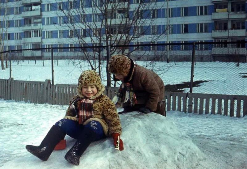 «Леопардовые» шубки советских детишек. Фото: kak2z.ru