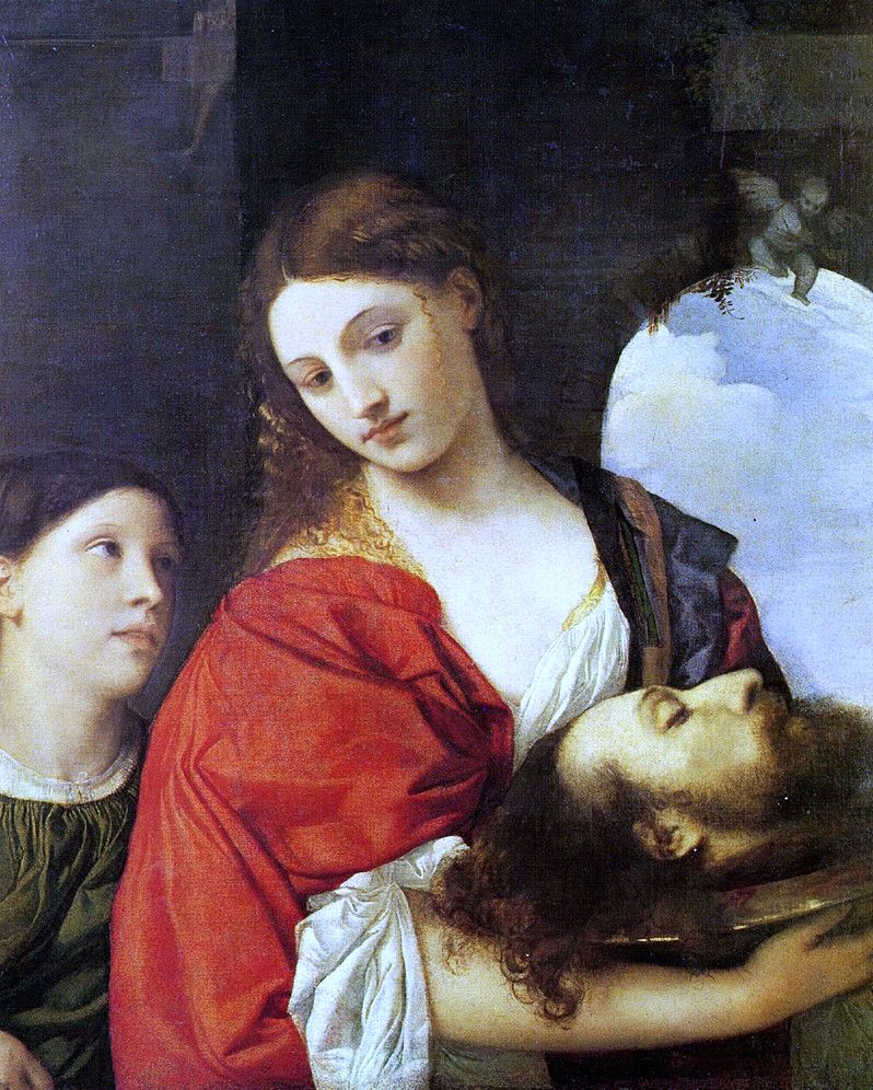 Salome (1515). Tiziano Vecelli
