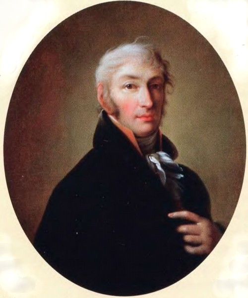 Джованни Баттиста Дамон Ортолани. Портрет Н. М. Карамзина, 1805 г.