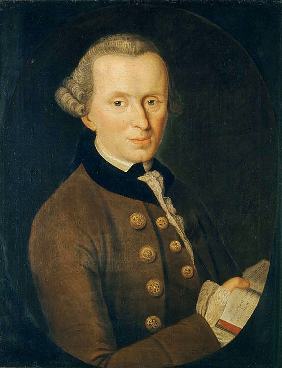 Иммануил Кант. Картина И. Г. Беккера, 1768 г.