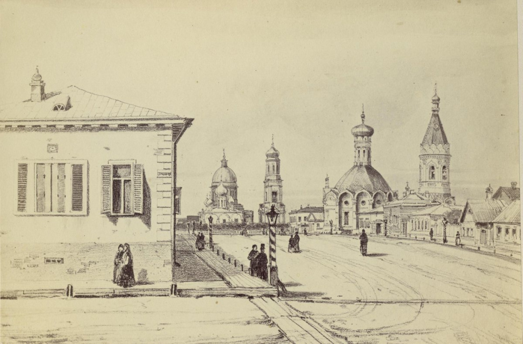 «Симбирск». Рисунок А. П. Боголюбова (1863). Фото: wikipedia.org###https://ru.wikipedia.org/wiki/%D0%A1%D0%BE%D0%B1%D0%BE%D1%80%D0%BD%D0%B0%D1%8F_%D0%BF%D0%BB%D0%BE%D1%89%D0%B0%D0%B4%D1%8C_(%D0%A3%D0%BB%D1%8C%D1%8F%D0%BD%D0%BE%D0%B2%D1%81%D0%BA)
